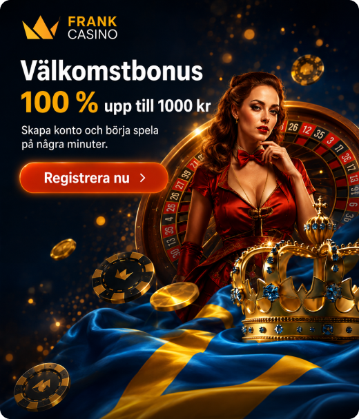 Frank Casino Registrera